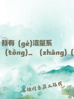 我有個(gè)流量系統(tǒng)