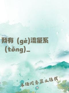 我有個(gè)流量系統(tǒng)