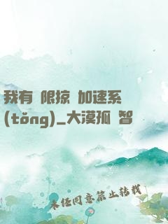 我有無限掠奪加速系統(tǒng)