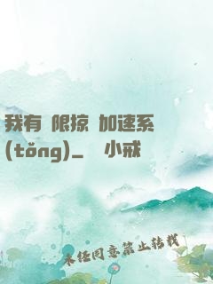我有無限掠奪加速系統(tǒng)
