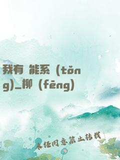我有萬能系統(tǒng)