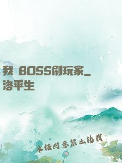 我當BOSS刷玩家