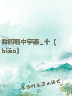 我的瓶中宇宙