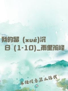 我的留學(xué)沉淪日記(1-10)
