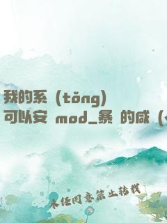 我的系統(tǒng)可以安裝mod