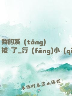 我的系統(tǒng)被搶了
