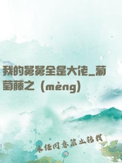 我的舅舅全是大佬