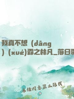 我真不想當(dāng)學(xué)霸之林凡