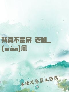 我真不是宗門老祖