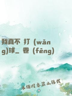 我真不會打網(wǎng)球