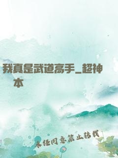 我真是武道高手