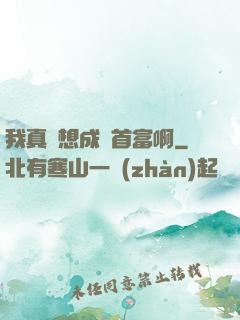 我真沒想成為首富啊