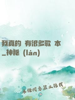 我真的沒有很多歌詞本