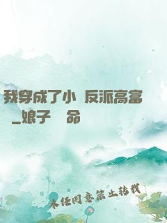 我穿成了小說反派高富帥