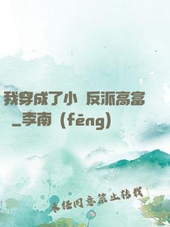 我穿成了小說反派高富帥