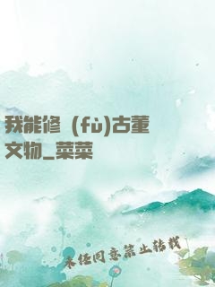 我能修復(fù)古董文物