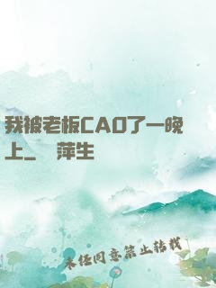 我被老板CAO了一晚上