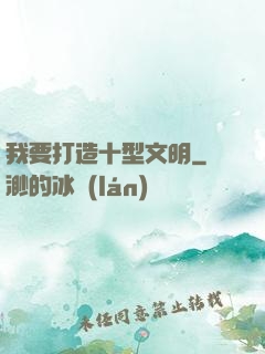 我要打造十型文明