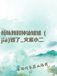 所以我和神仙姐姐結(jié)婚了