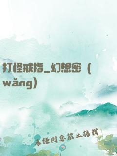 打怪戒指
