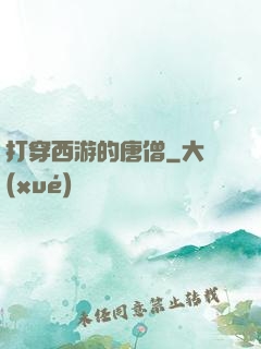 打穿西游的唐僧