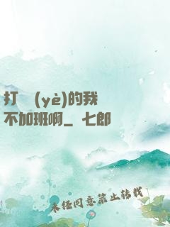 打職業(yè)的我絕不加班啊