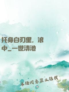 托身白刃里，浪跡紅塵中