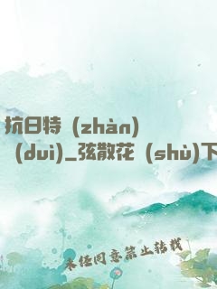 抗日特戰(zhàn)隊(duì)