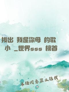 拔出來我是你母親的歌詞小說