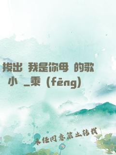 拔出來我是你母親的歌詞小說