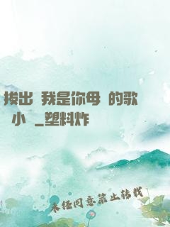 拔出來我是你母親的歌詞小說