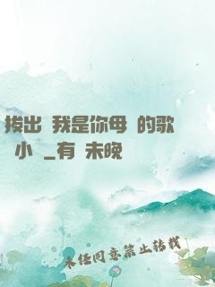 拔出來我是你母親的歌詞小說