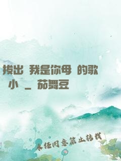 拔出來我是你母親的歌詞小說