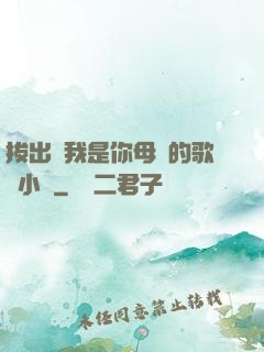 拔出來我是你母親的歌詞小說