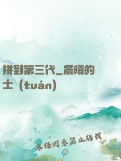 拼到第三代