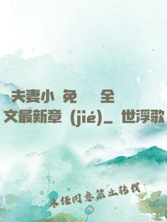 換夫妻小說免費閱讀全文最新章節(jié)