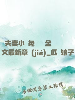 換夫妻小說免費閱讀全文最新章節(jié)