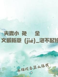 換夫妻小說免費閱讀全文最新章節(jié)