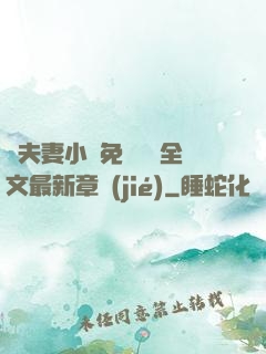 換夫妻小說免費閱讀全文最新章節(jié)