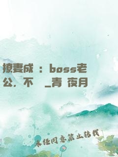 撩妻成癮：boss老公，不許動