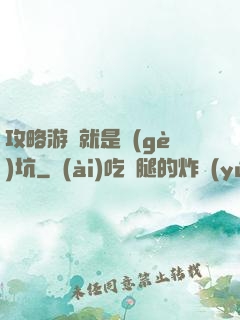 攻略游戲就是個(gè)坑