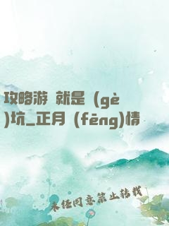 攻略游戲就是個(gè)坑