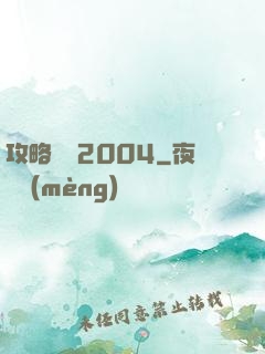 攻略華娛2004