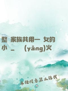 整個家族共用一個女的小說