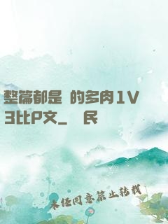 整篇都是車的多肉1V3比P文