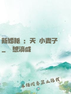 新婚秘愛：天價小妻子