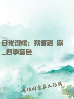 日光微暖：我曾遇見你
