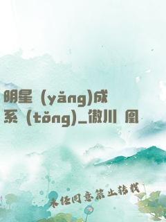 明星養(yǎng)成系統(tǒng)
