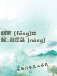 明末風(fēng)云起