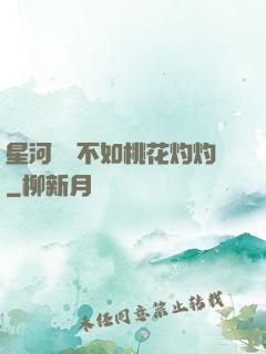 星河爍爍不如桃花灼灼